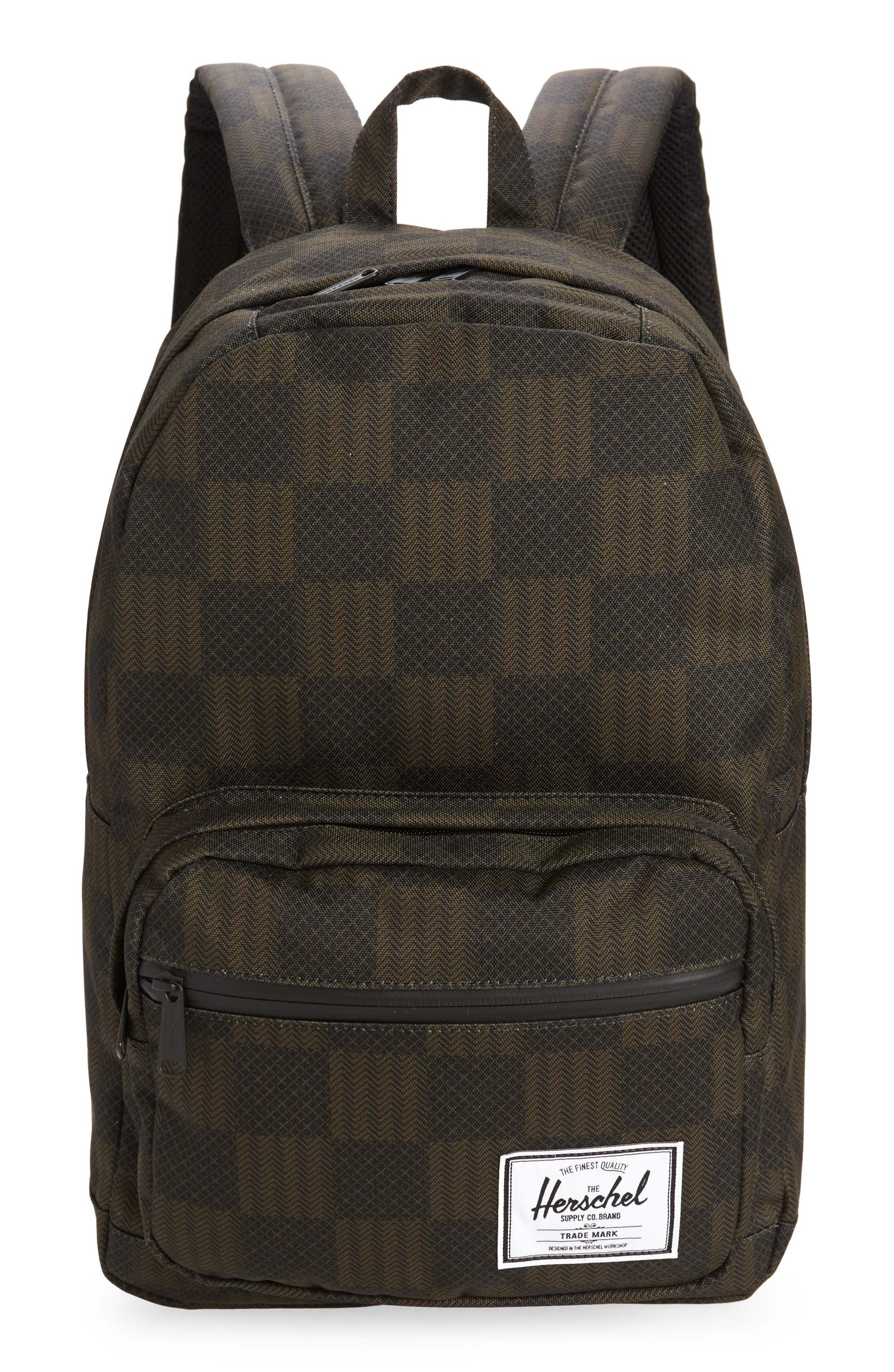 Herschel Supply Co. Pop Quiz Backpack in Black Checkered Textile at Nordstrom