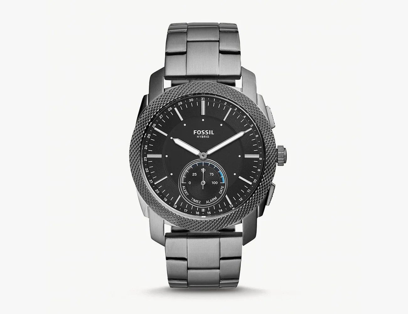 Fossil Hybrid Smartwatch Machine Smoke