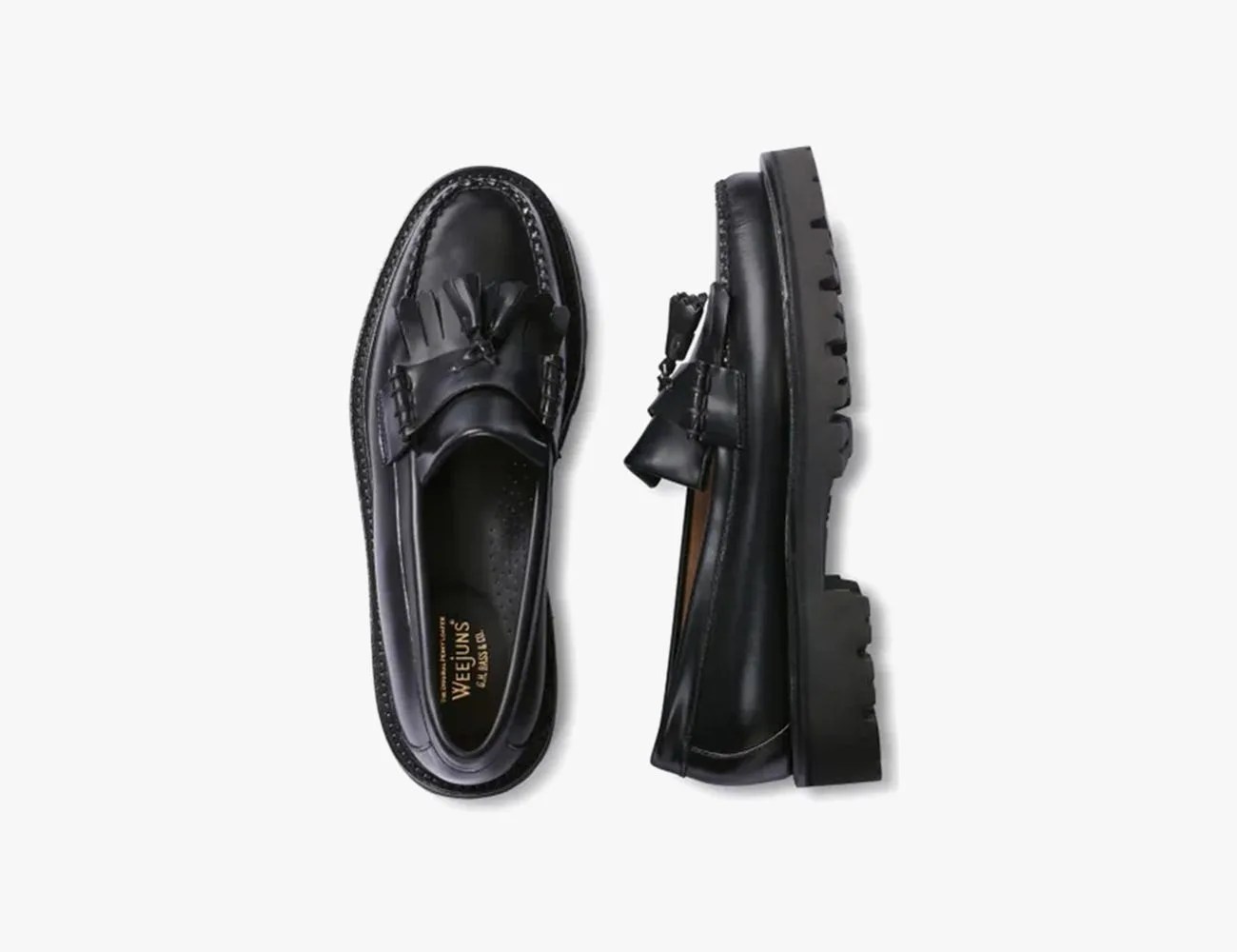 layton super lug tassel weejun loafer