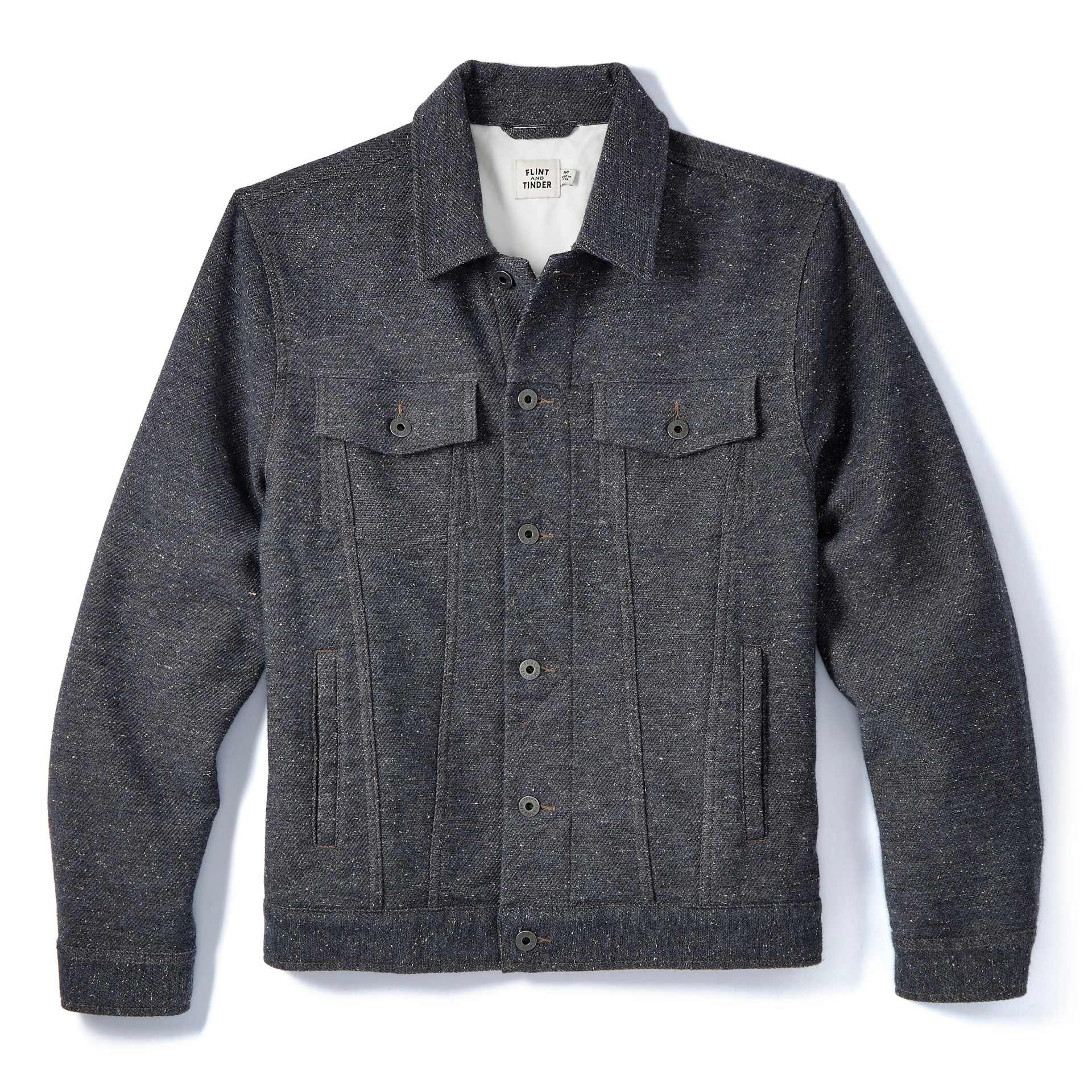 flint and tinder donegal trucker jacket