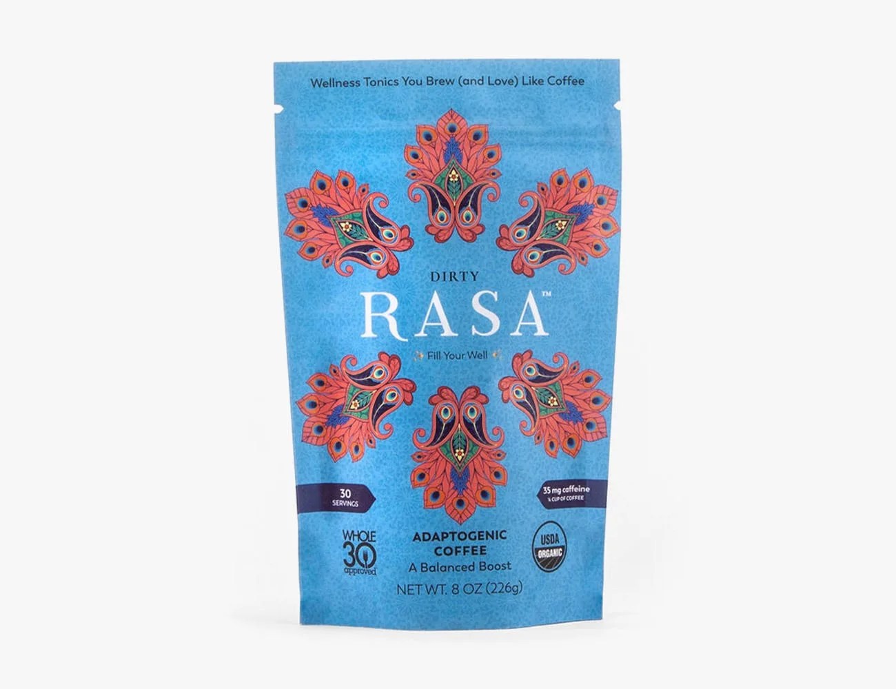 rasa dirty coffee adaptogens