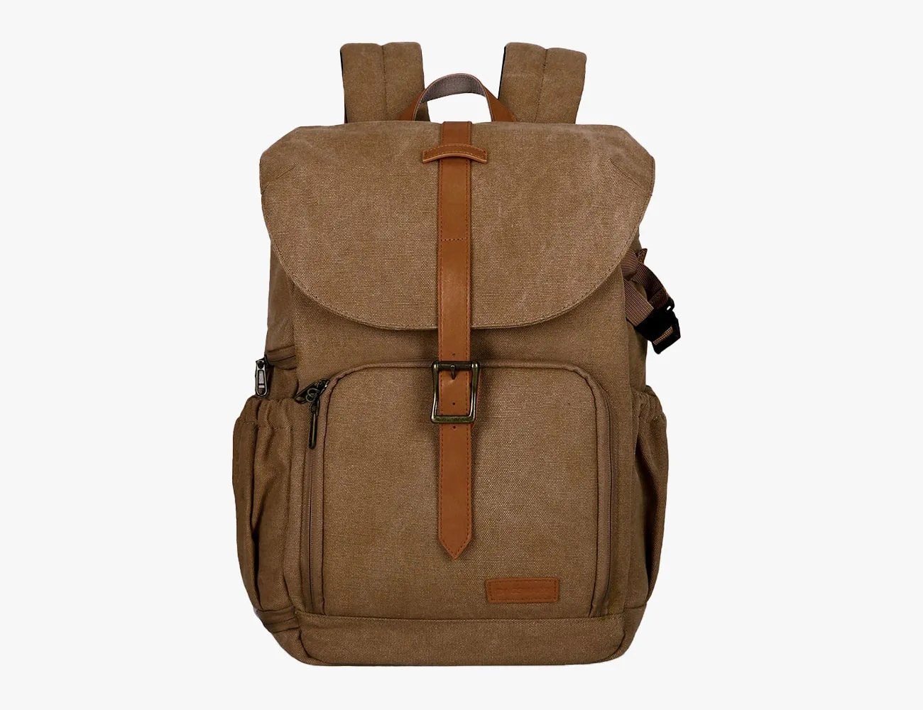 brown anniston camera backpack