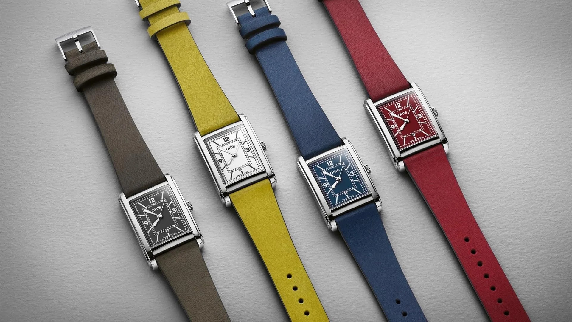 oris rectangular watch