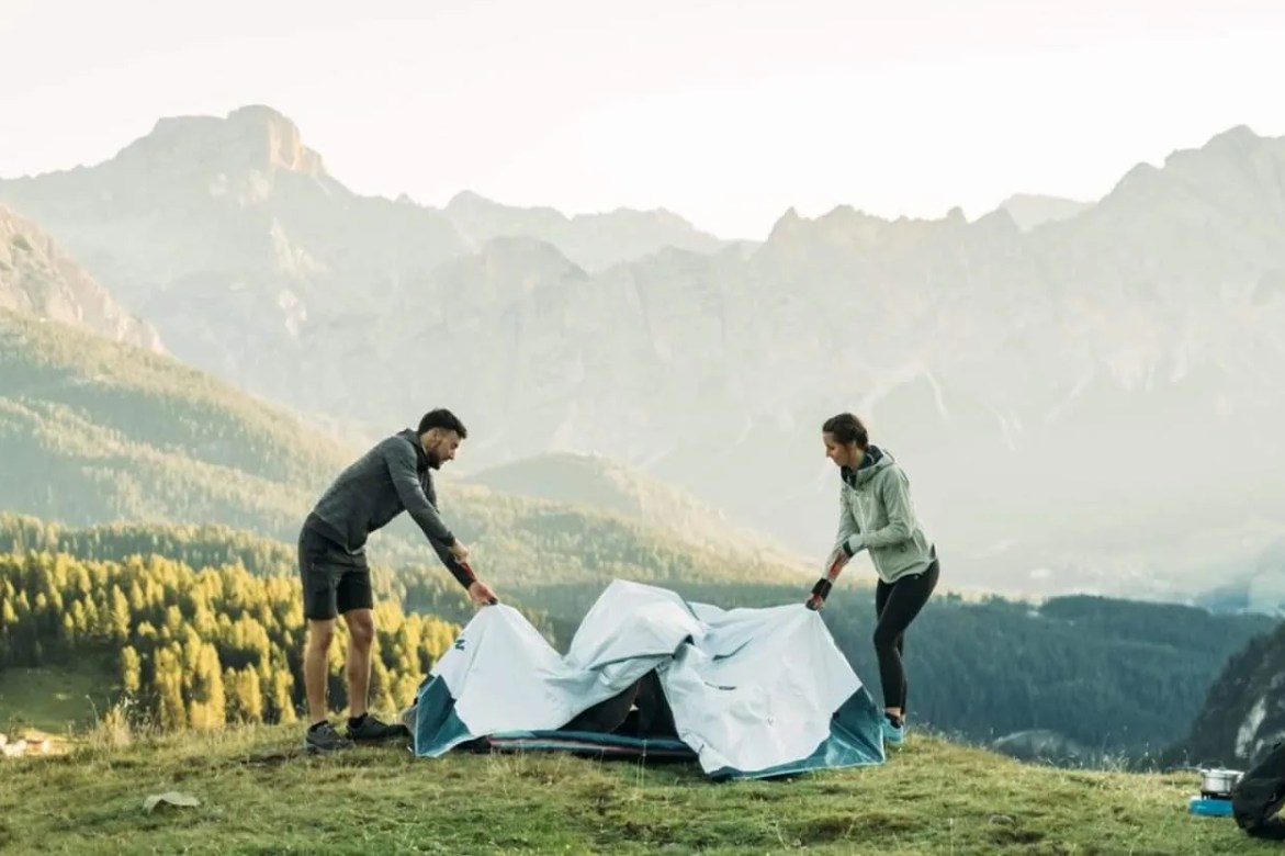 quechua 2 second easy fresh and black