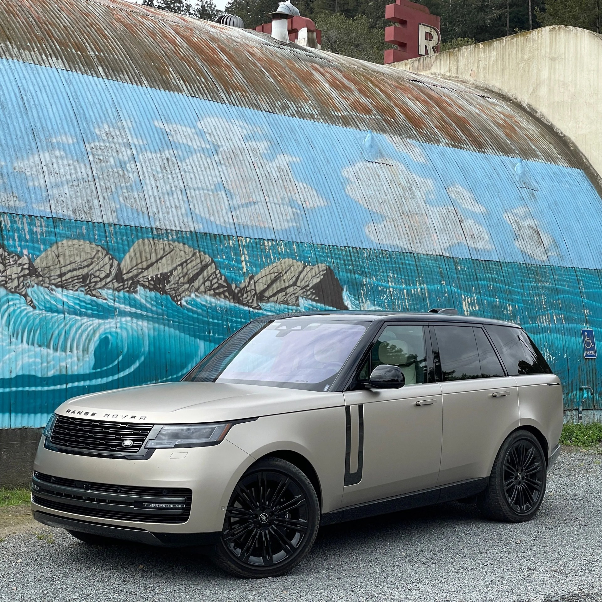 2022 land rover range rover in california