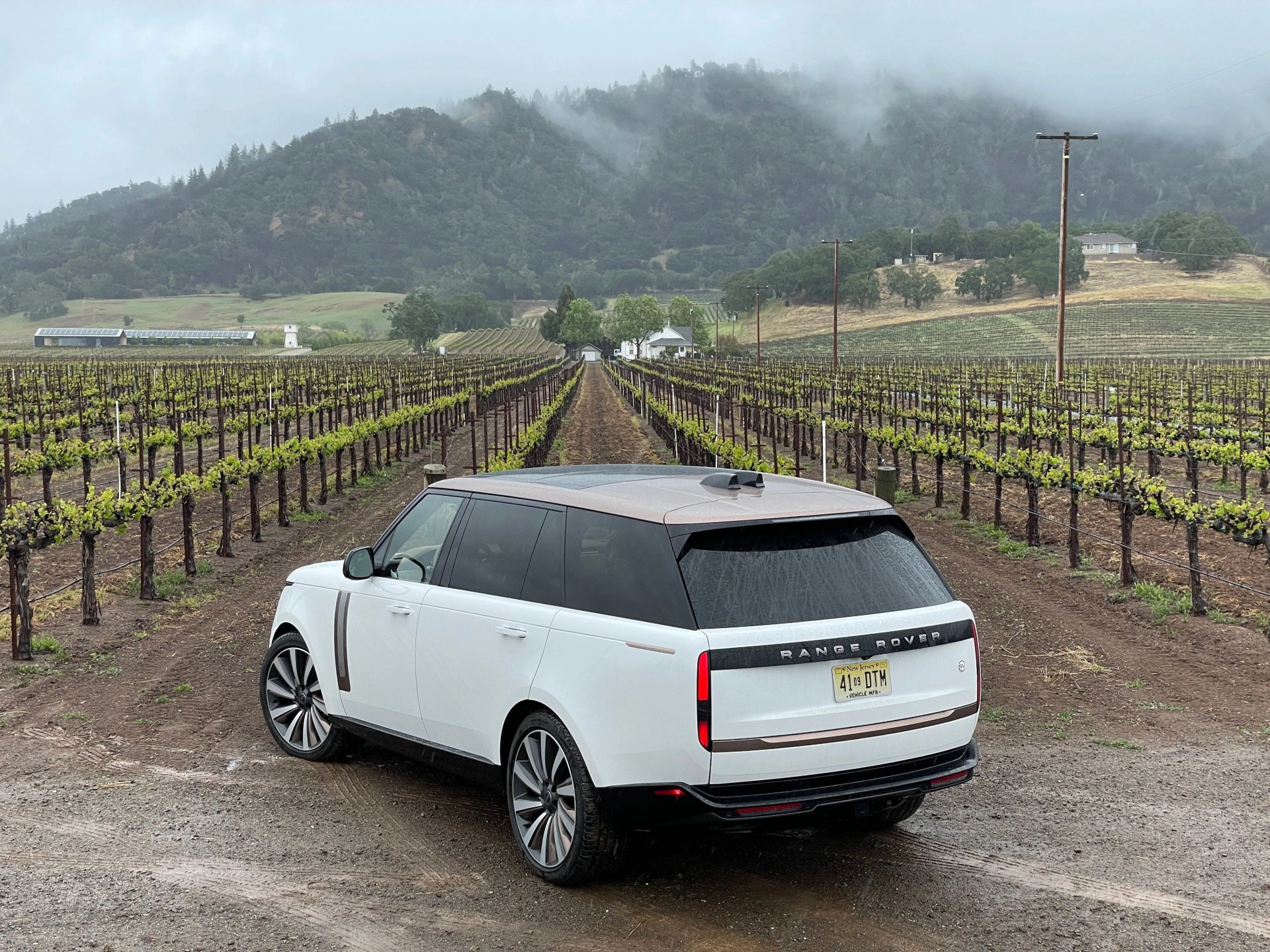 2022 land rover range rover in california