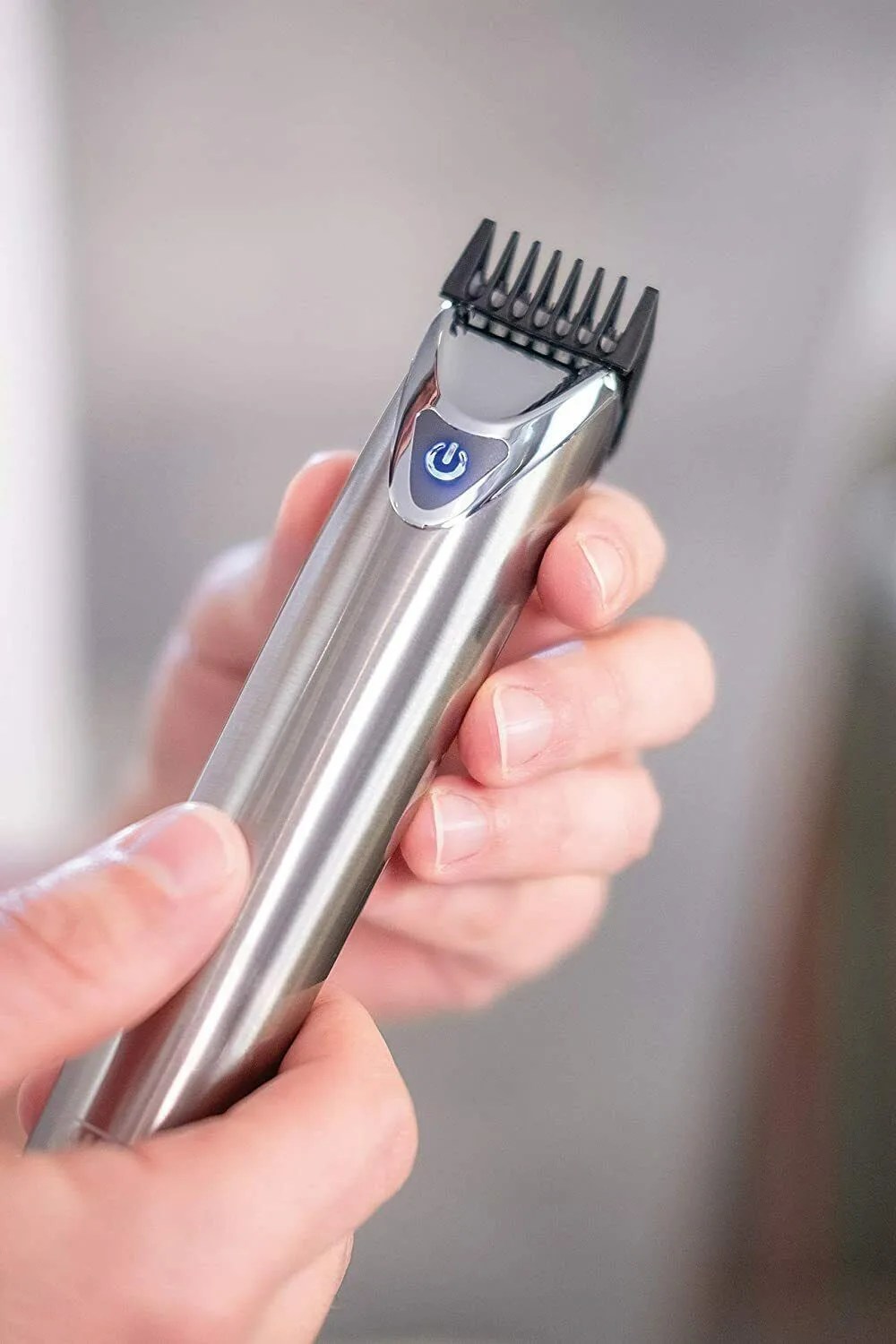 wahl stainless steel lithium ion plus trimmer