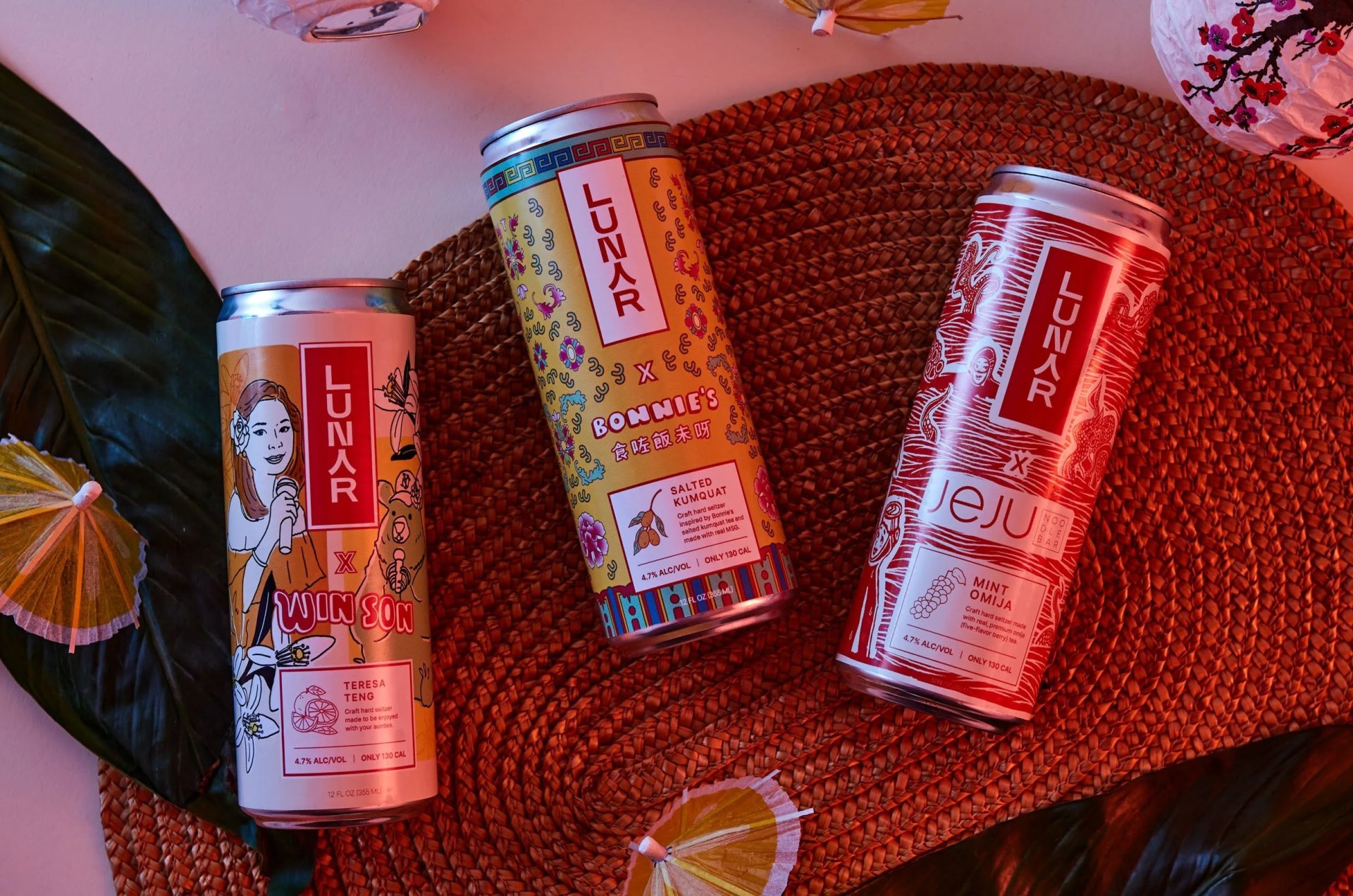 lunar hard seltzer heritage line sunset edition