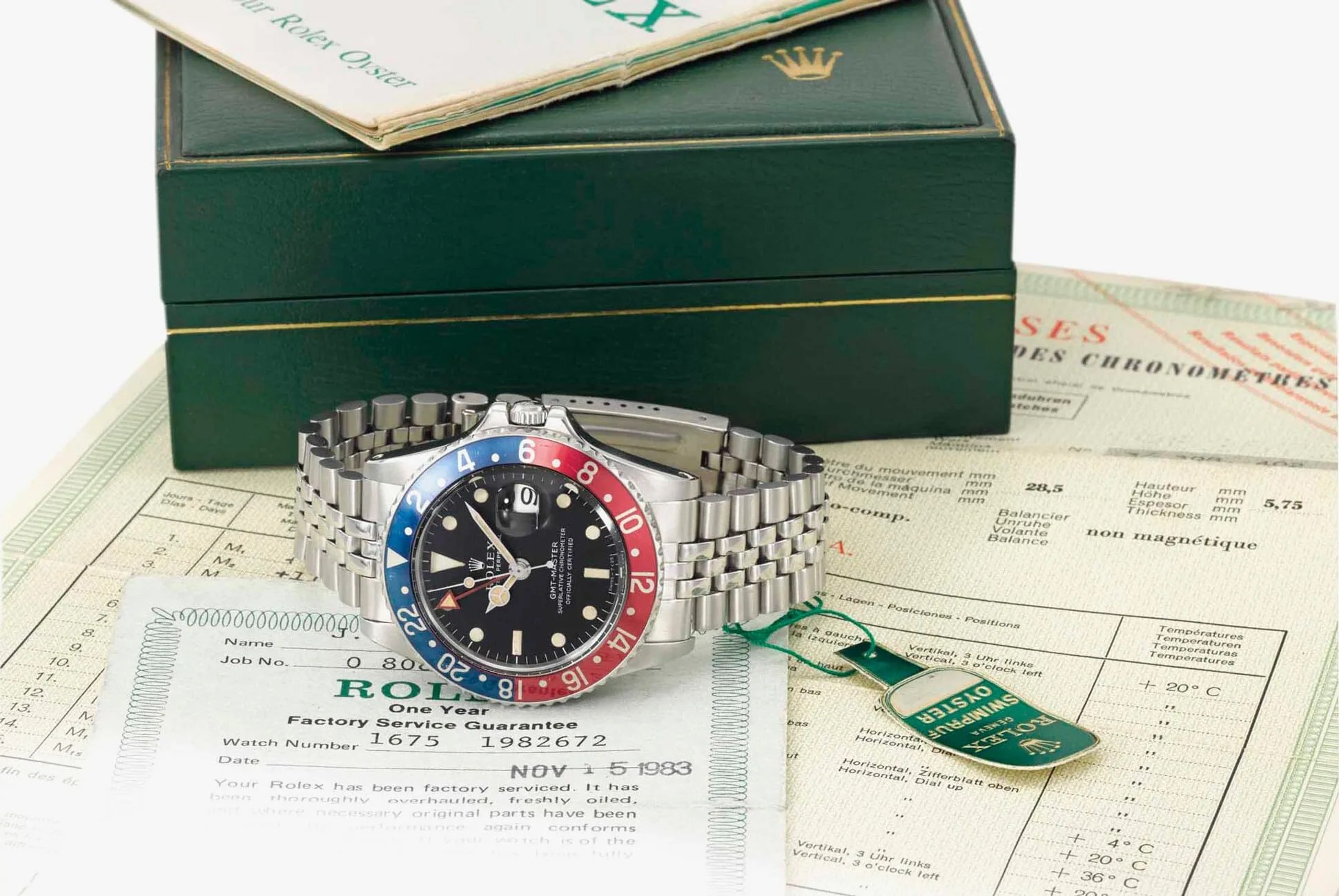 best watch warrenties rolex