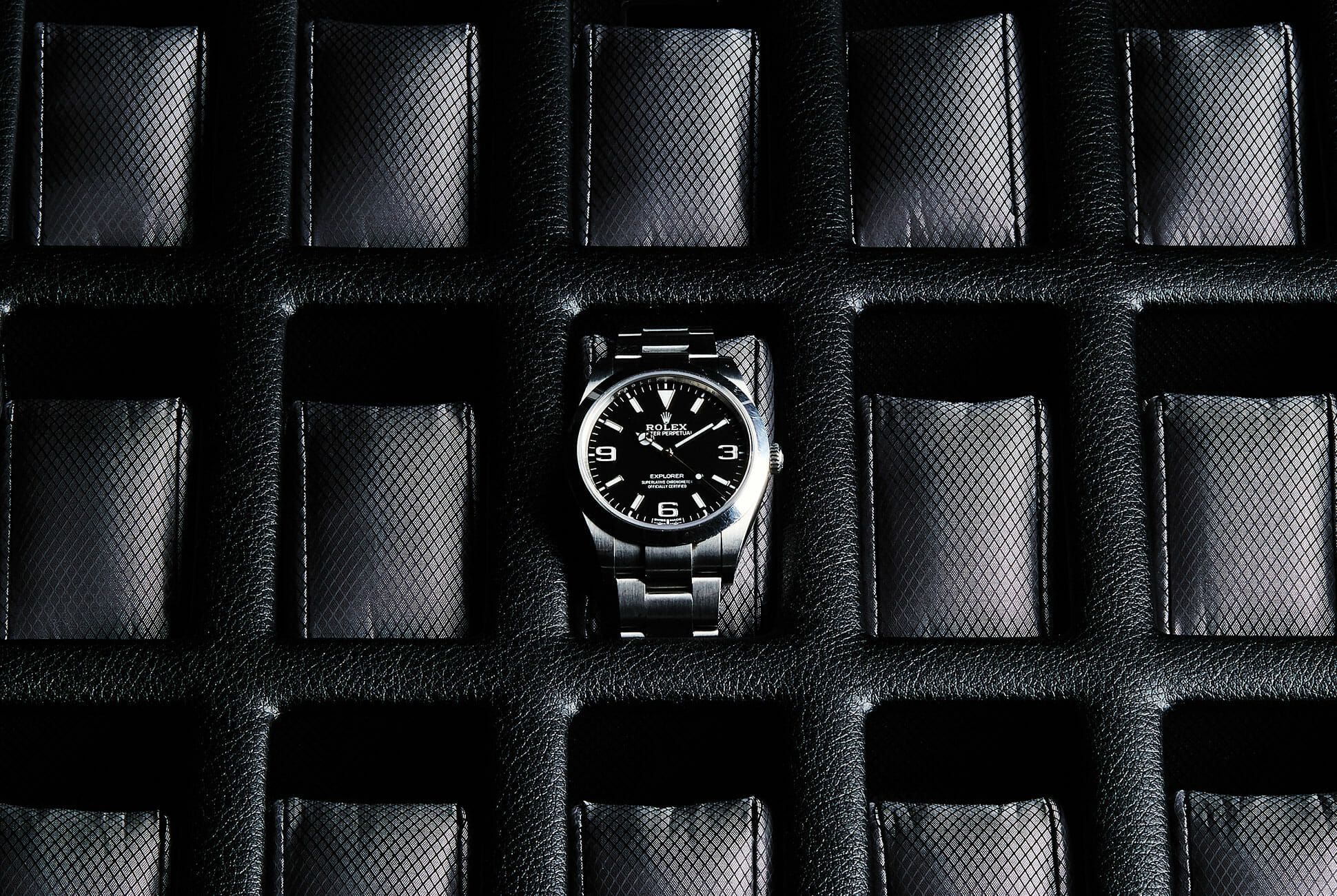 watch in watch box