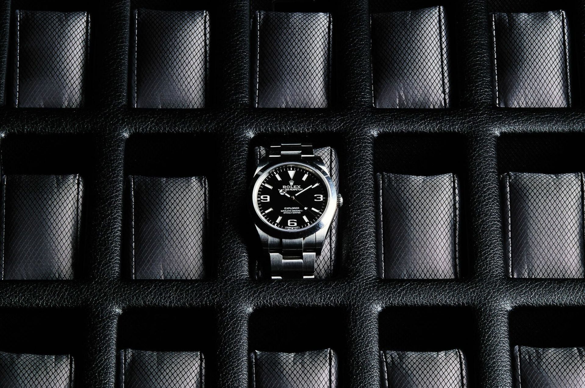 watch in watch box