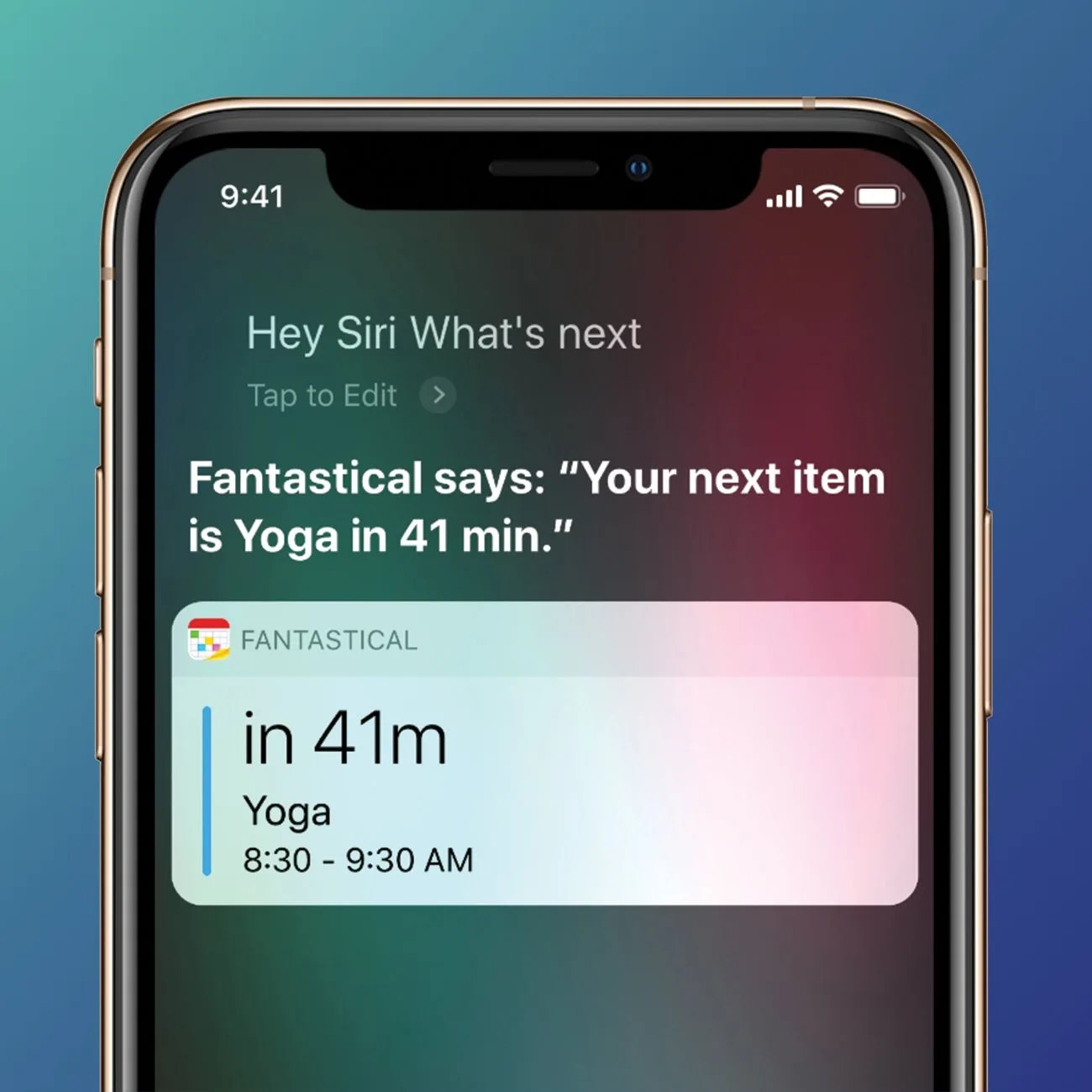 shot of an iphone using siri