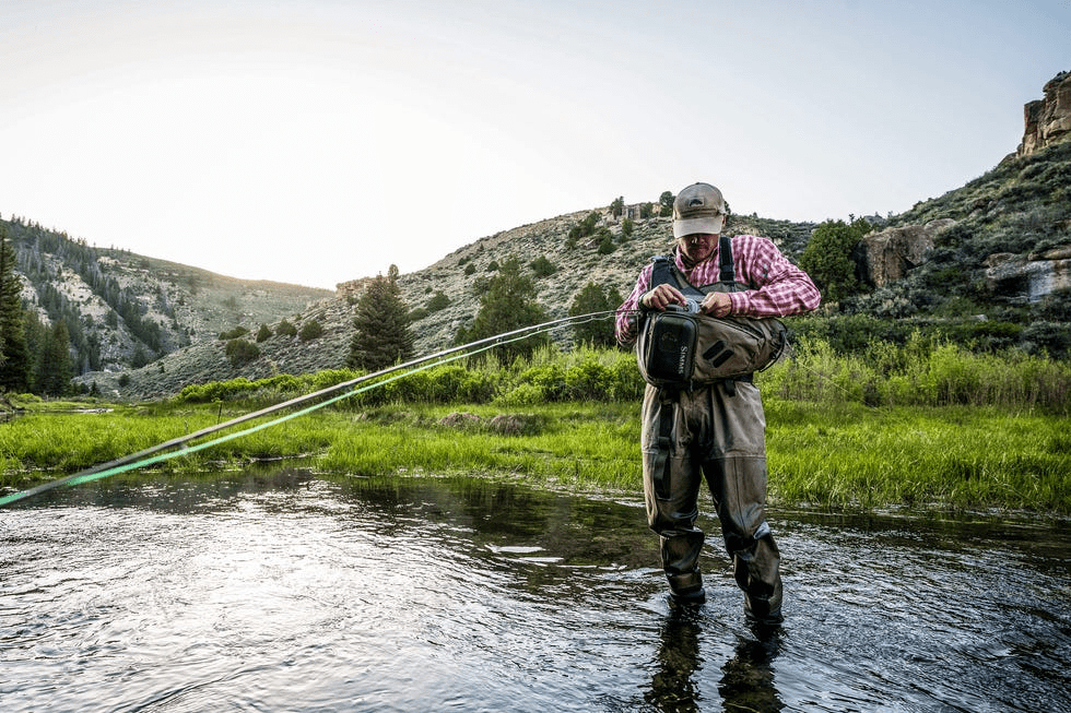 guy fishing