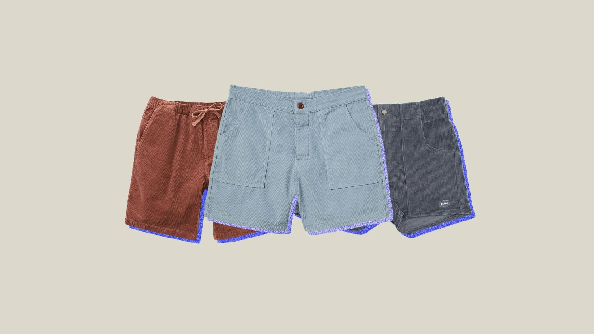 corduroy shorts