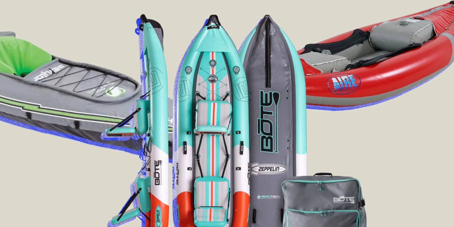 best inflatable and collapsible kayaks