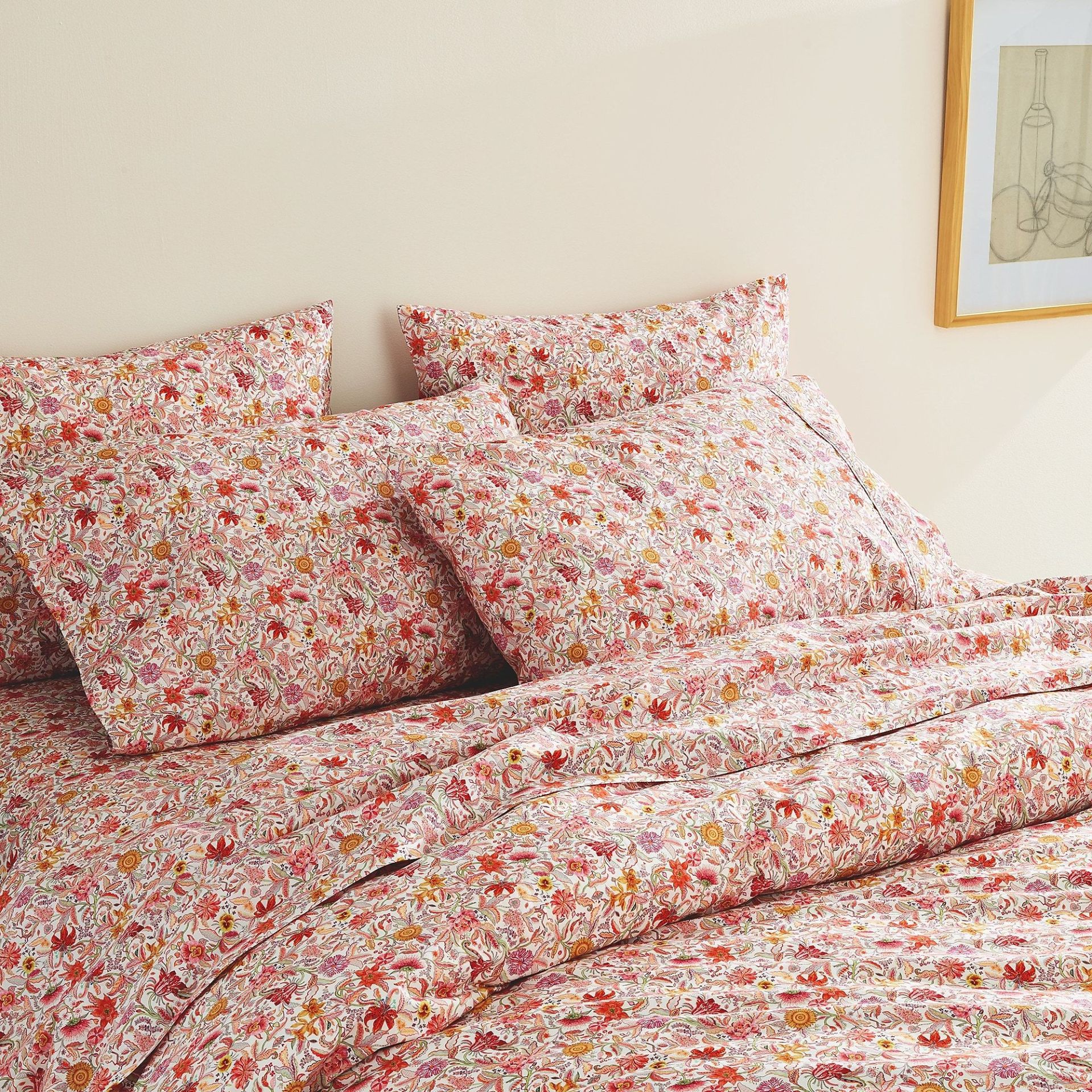 limited edition twin xl sheet set in liberty print