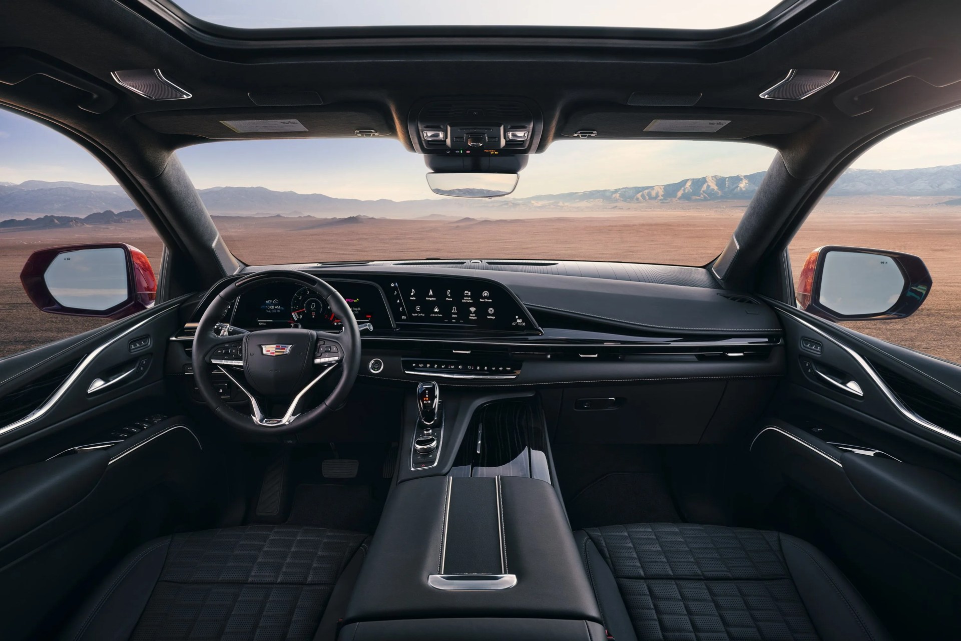 cadillac escalade v interior