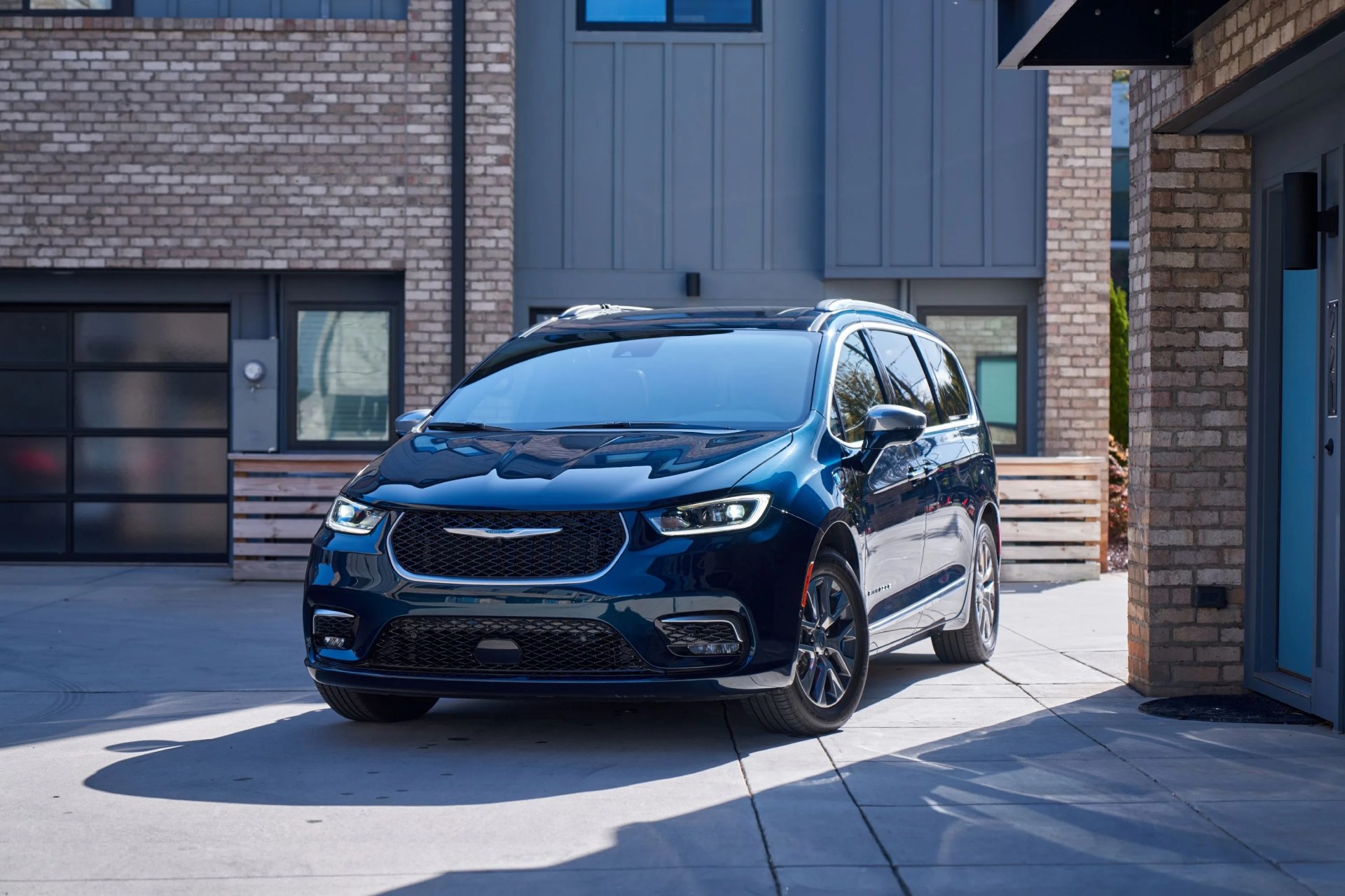 the new top of the line 2021 chrysler pacifica pinnacle hybrid model is a luxurious “living room on wheels,” delivering premium materials and class exclusive features