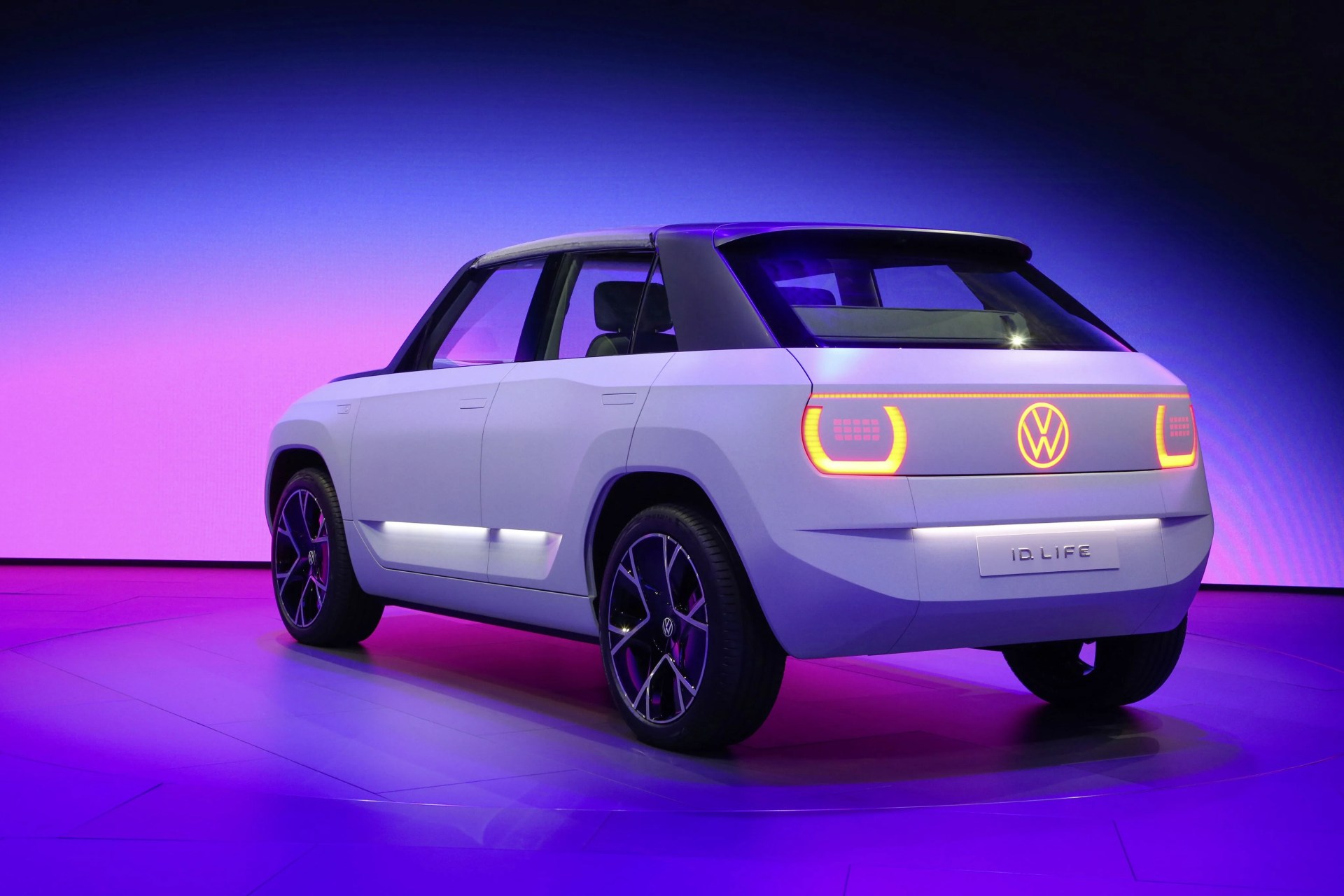 volkswagen id life concept car