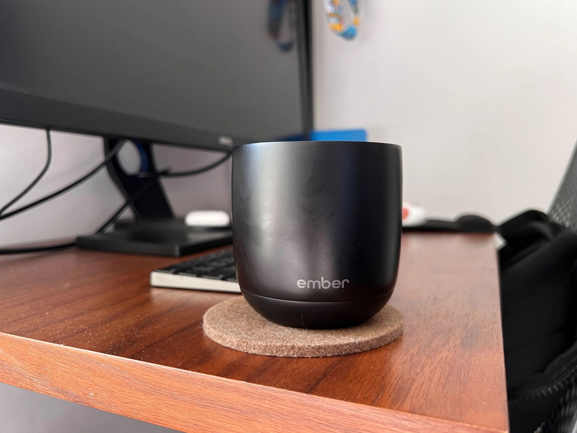 6oz ember cup in black