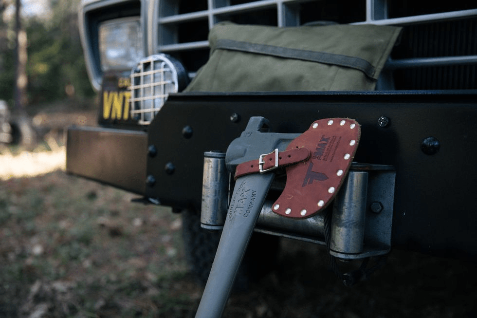 axe and truck