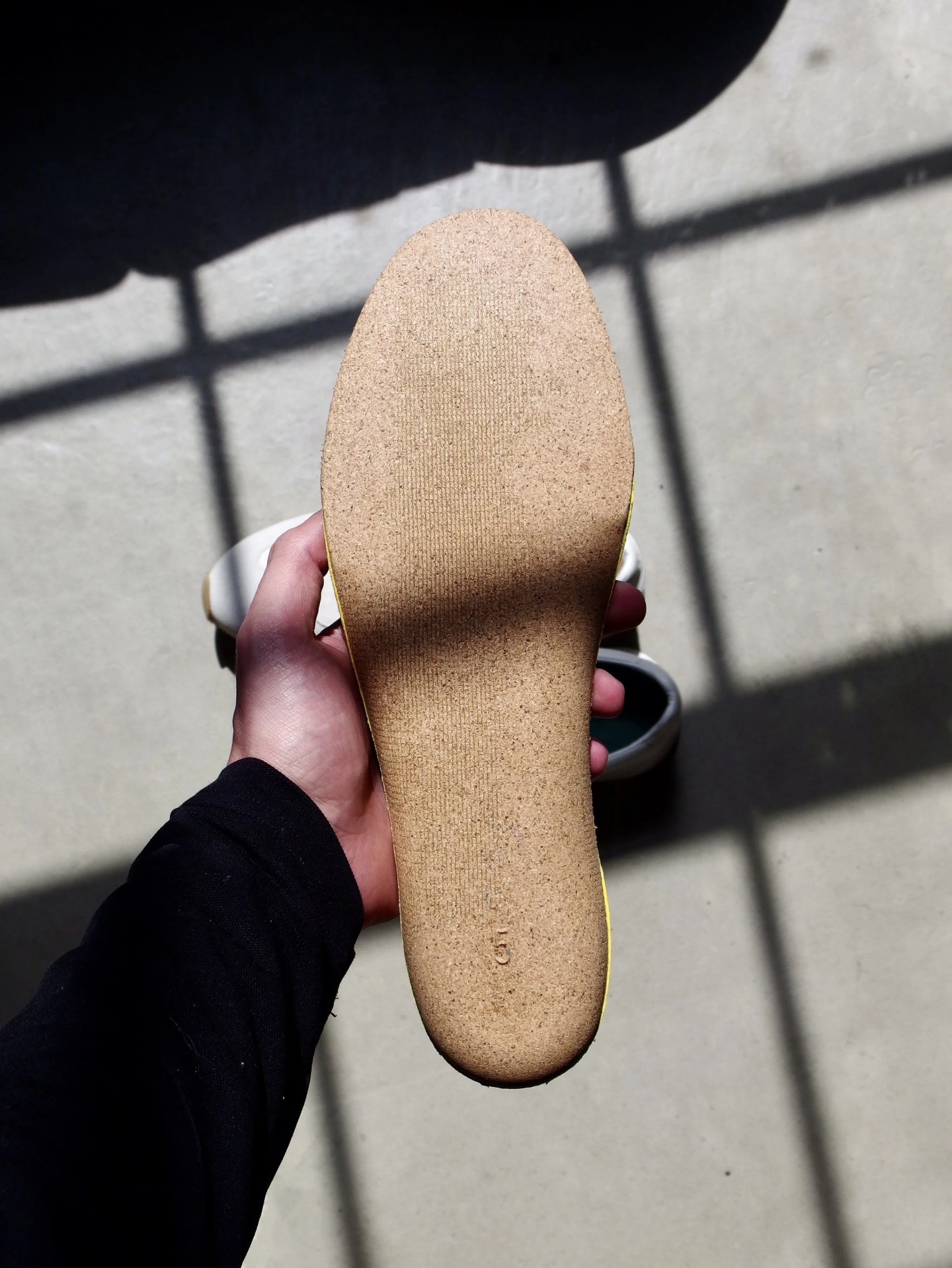 the underside of a fulton insole