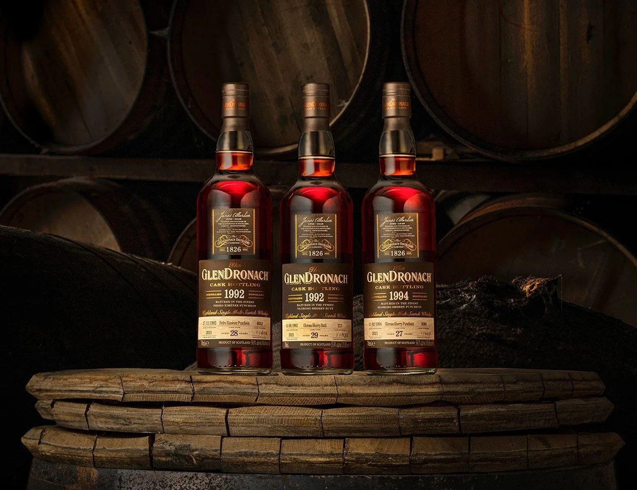 glendronach cask bottling batch