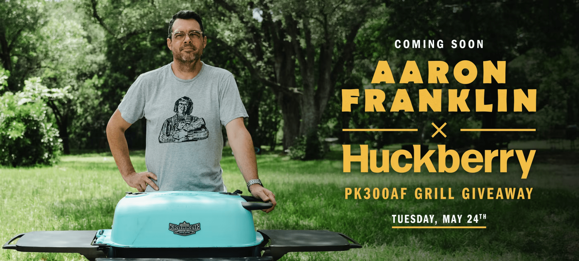 aaron franklin x huckberry pk grill giveaway
