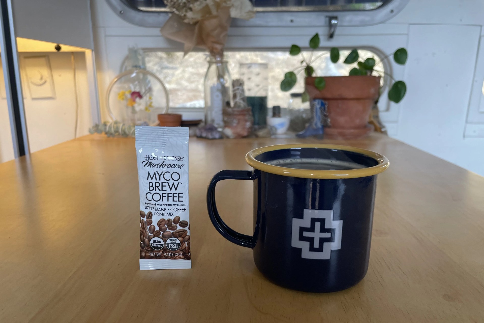 host defense mycobrew coffee