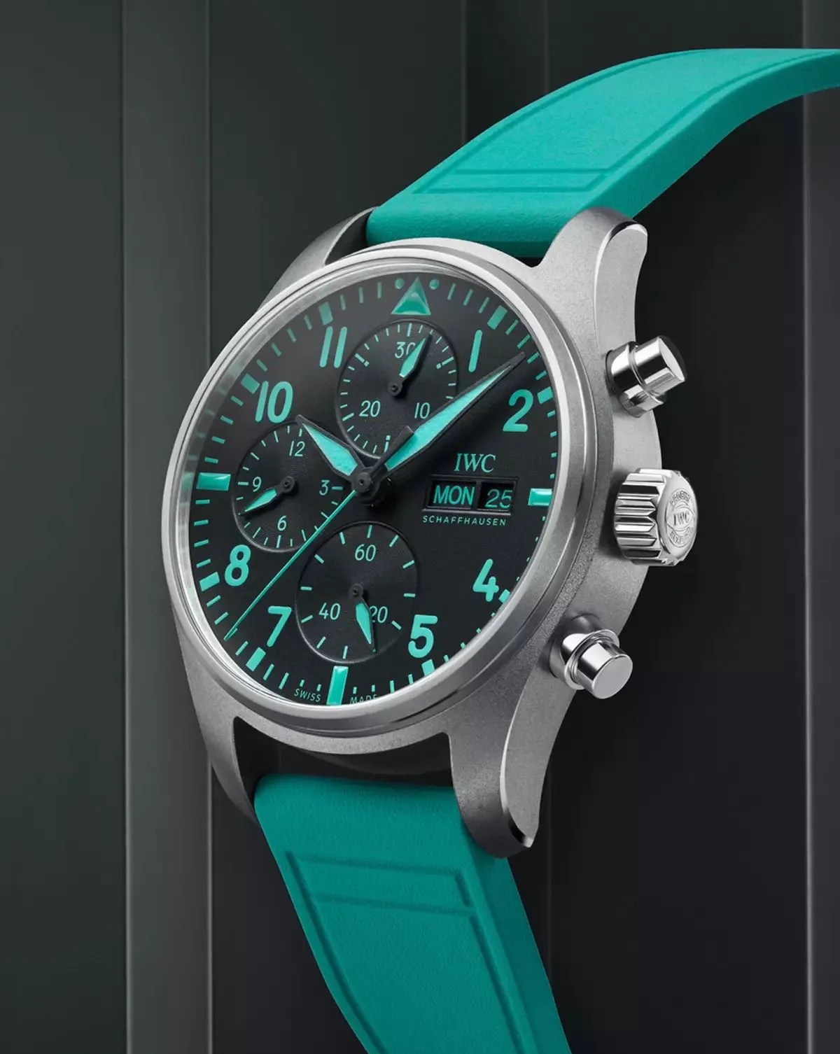 mercedes amg petronas formula one team pilot's chronograph 41