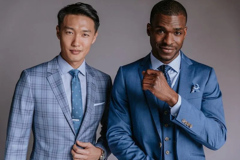 two men wearing indochino suit