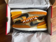 nike waffle one sneaker in an open box