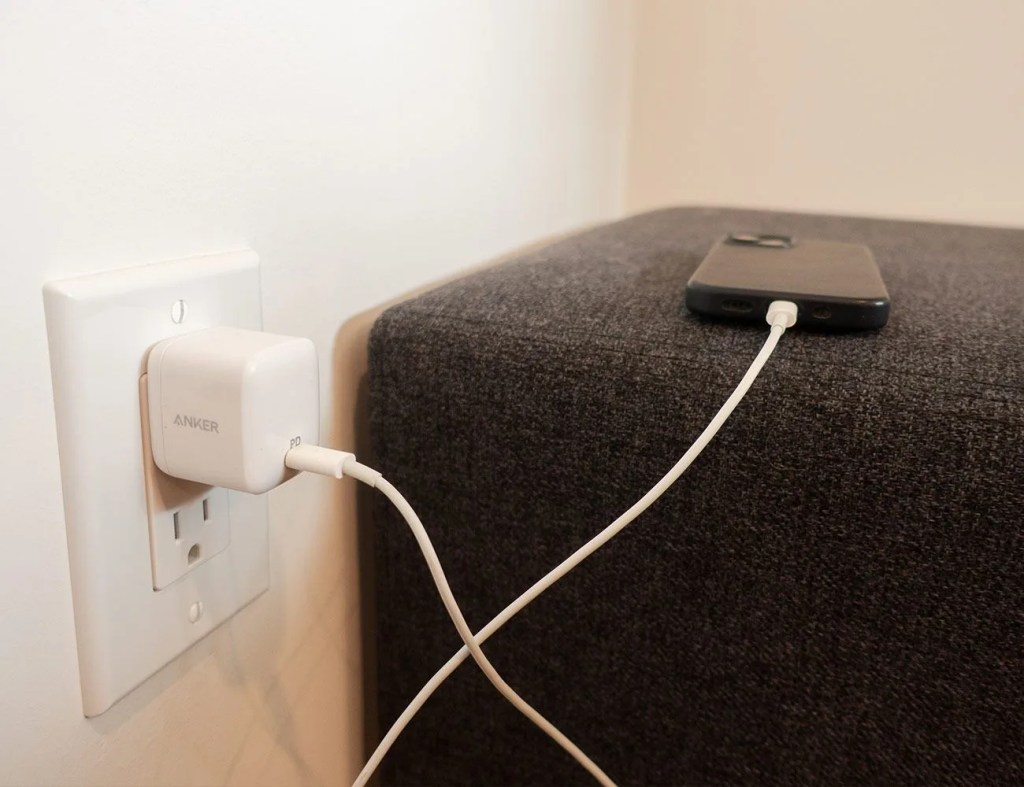 smartphone charging