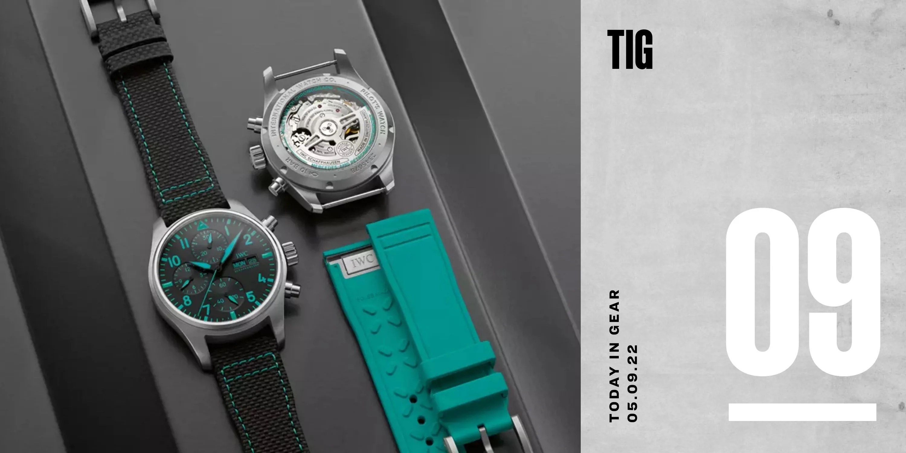 today in gear may 9 2022 mercedes amg petronas formula one team pilot's chronograph 41