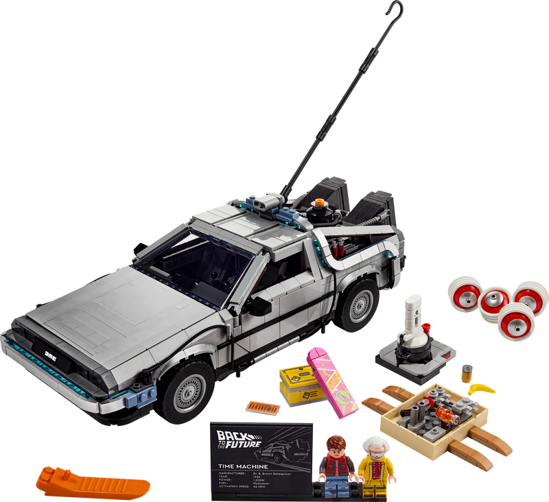 back to the future time machine