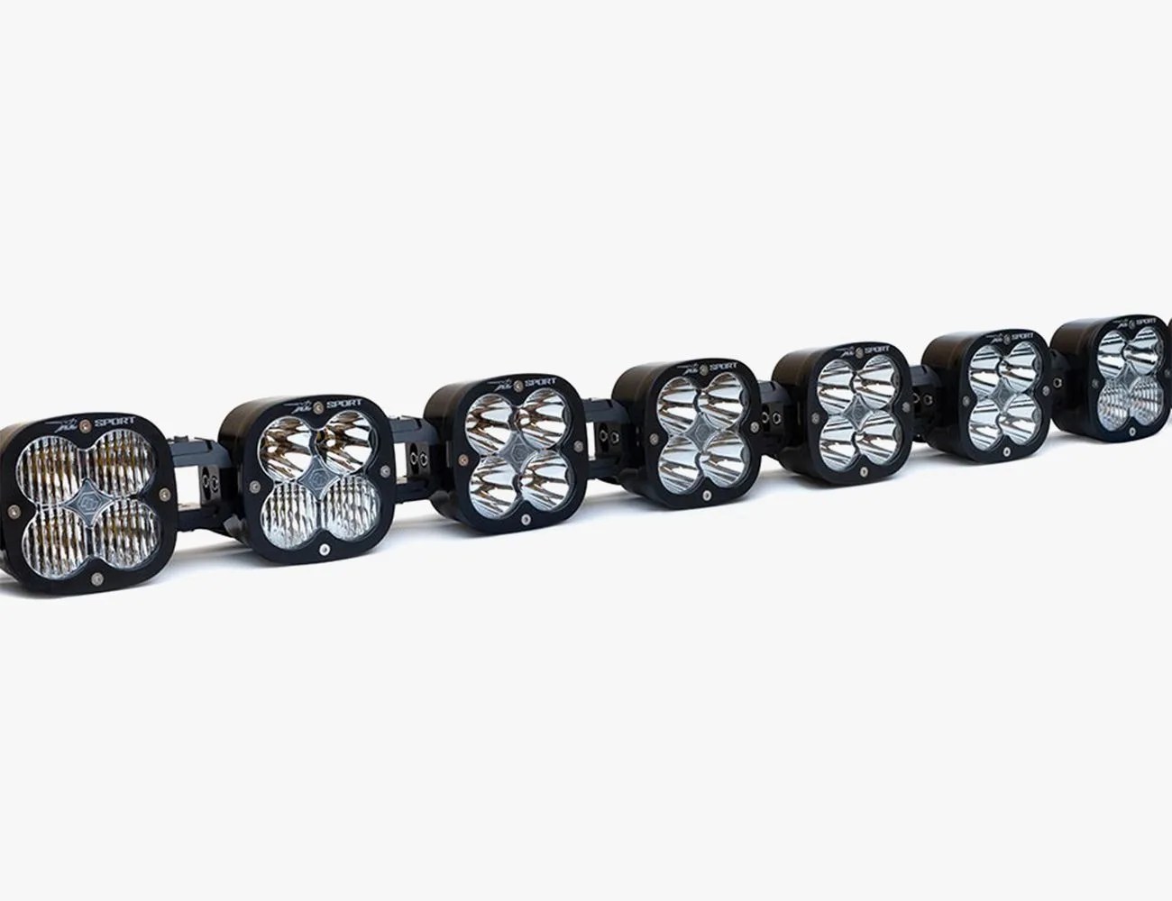 baja designs universal xl linkable led 8 light bar kit