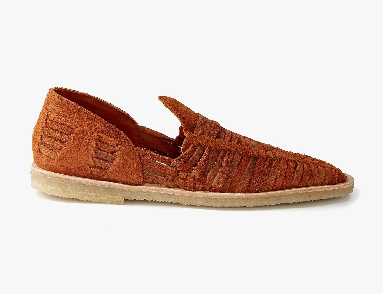 brown LUCA León Huarache sandals