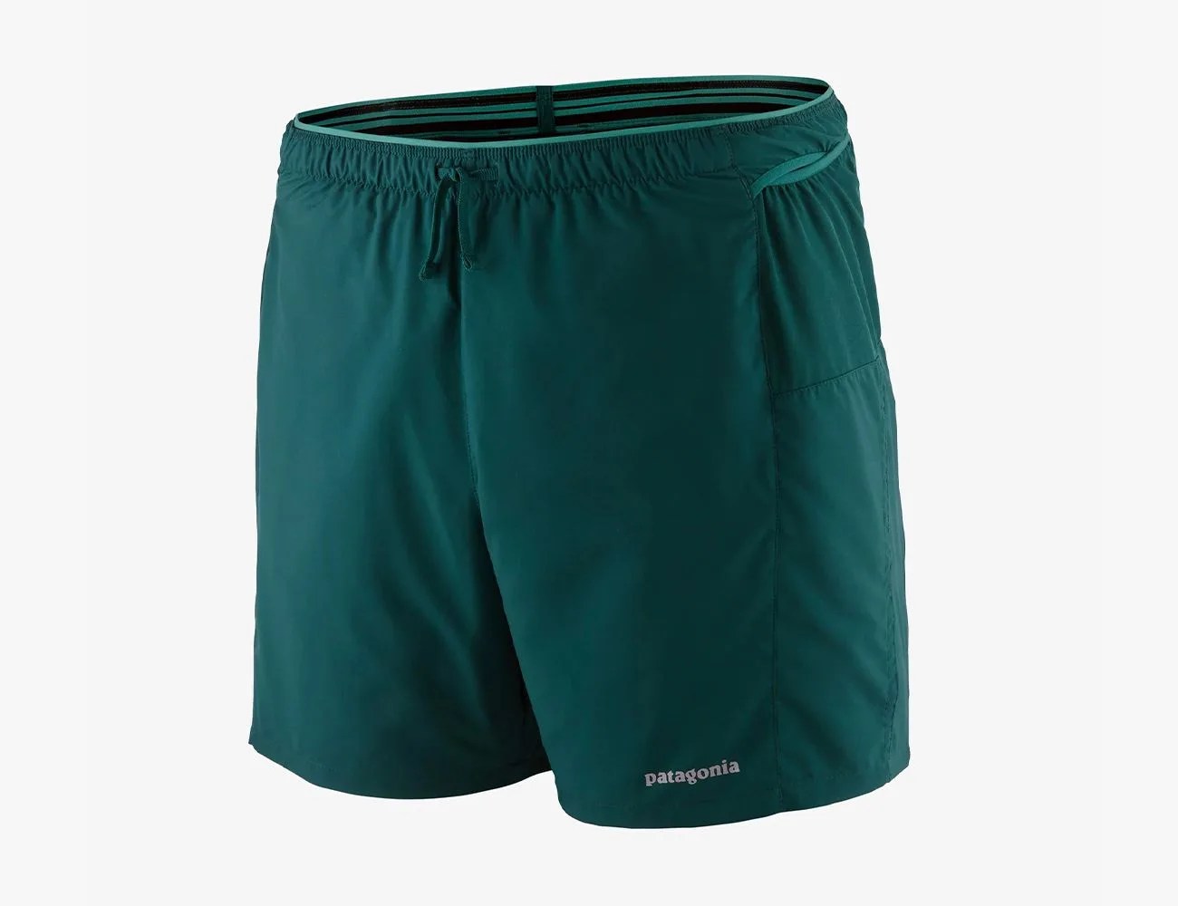 green patagonia strider pro running shorts