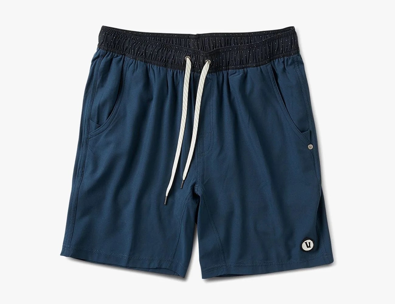blue vuori kore running shorts