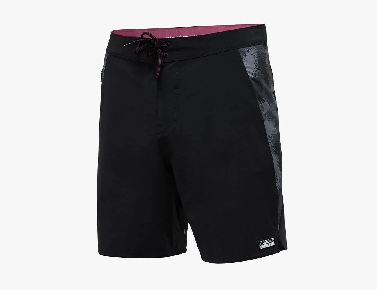 black board shorts