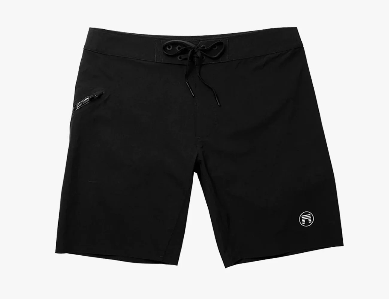 black board shorts