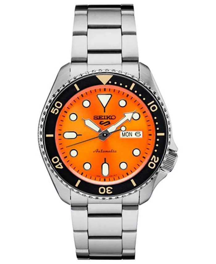 Seiko Automatic Stainless Steel Bracelet Watch 40mm
