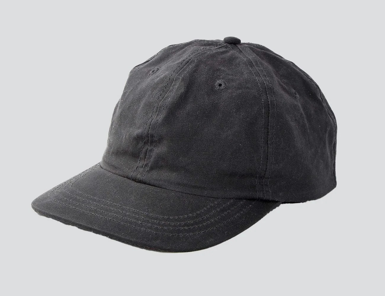 huckberry waxed canvas 6panel cap