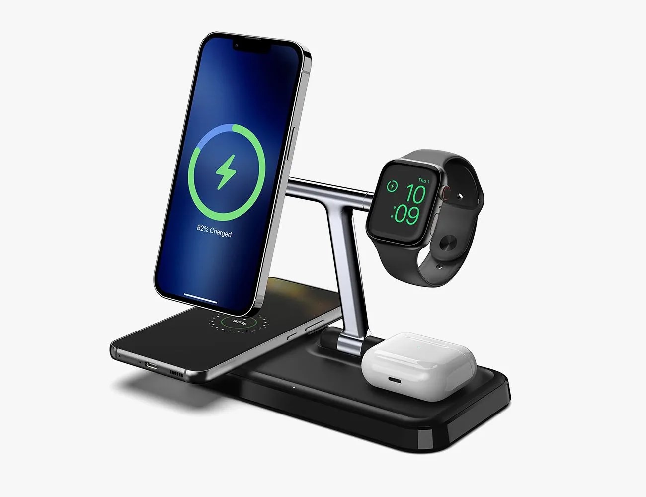 hyperjuice 4 in 1 wireless charger with magsafe
