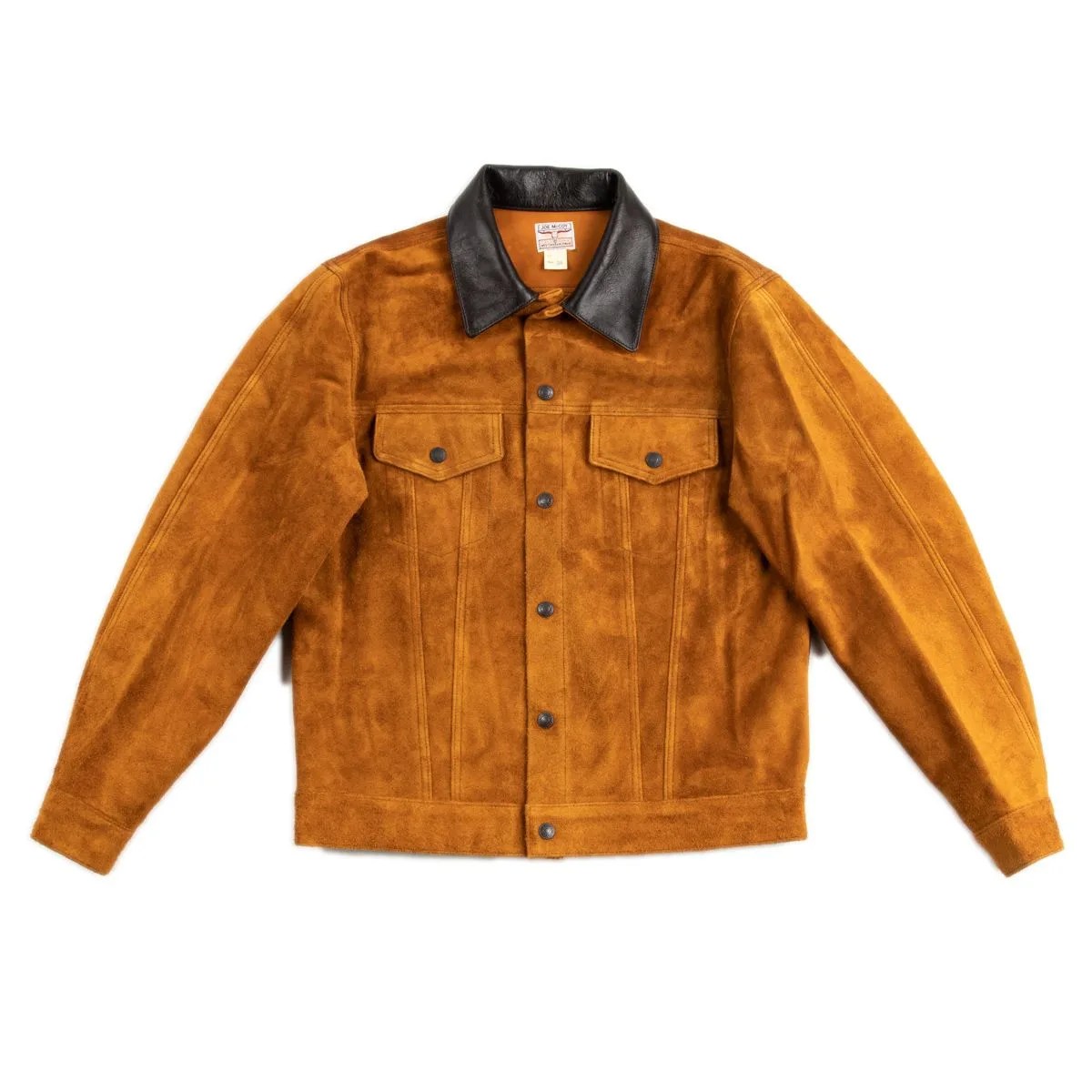 Rough Out Leather Western Jacket