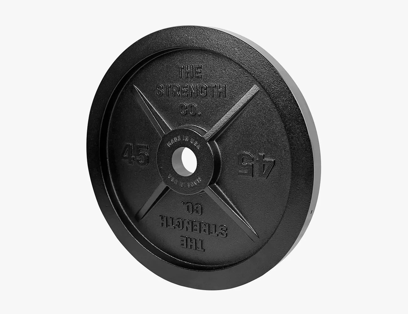 The Strength Co Olympic Iron Barbell Plate