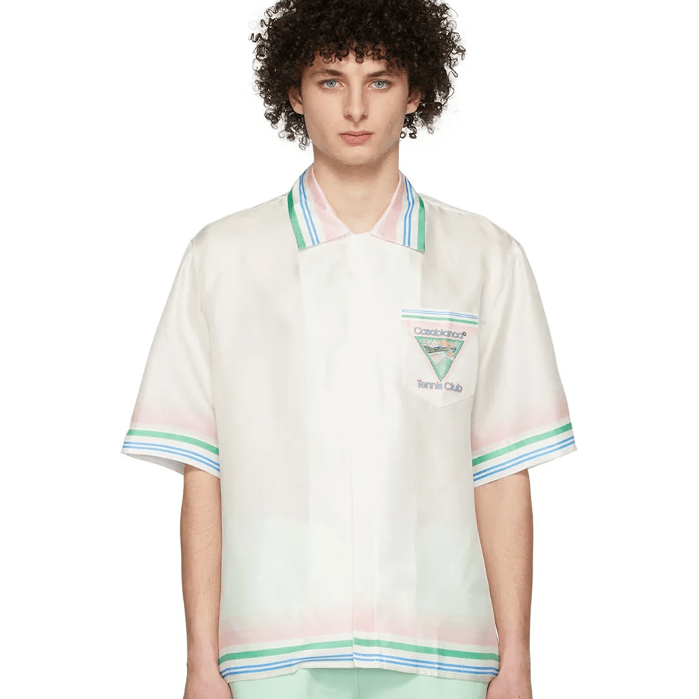 White Silk Shirt