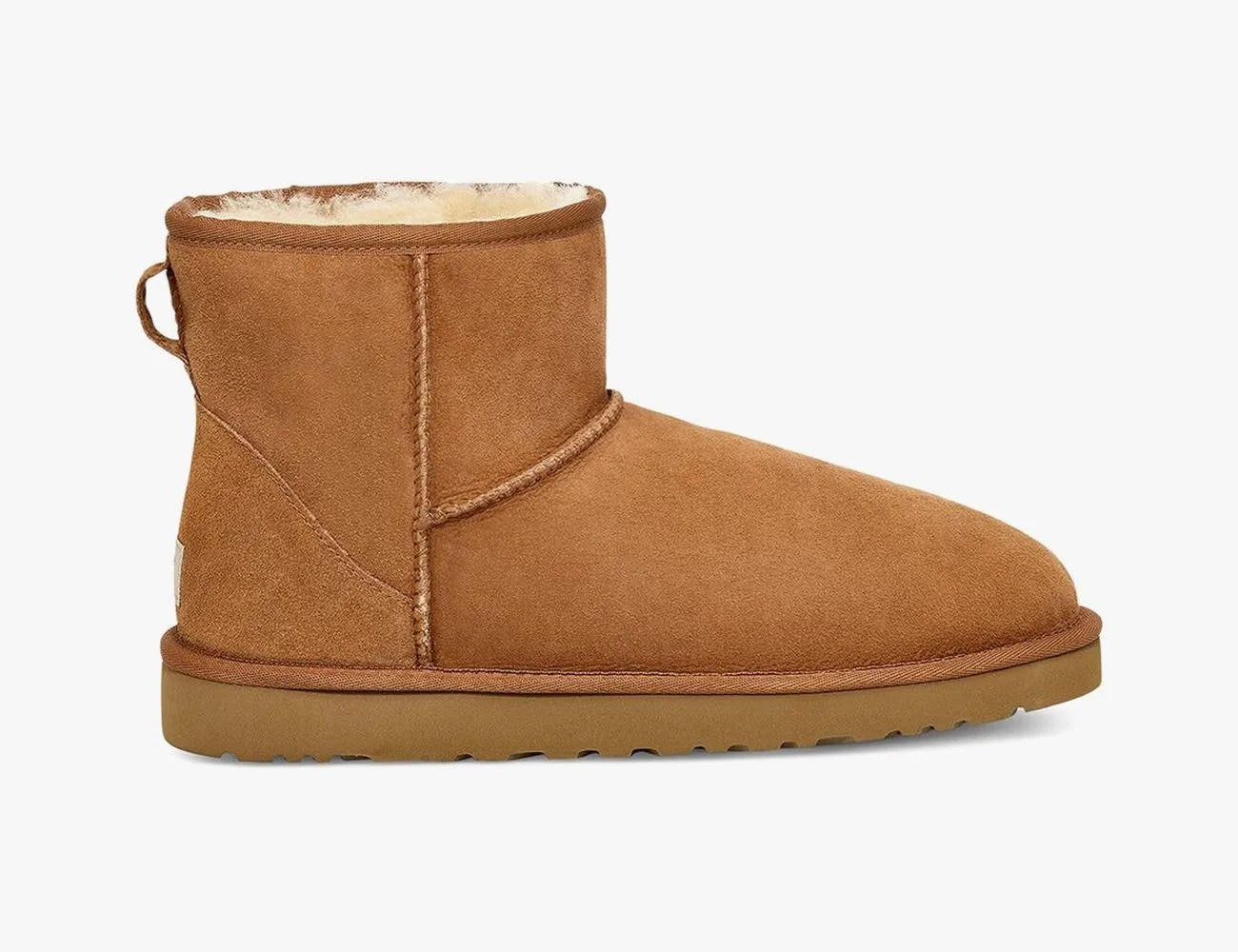 brown UGG Classic Mini Boot