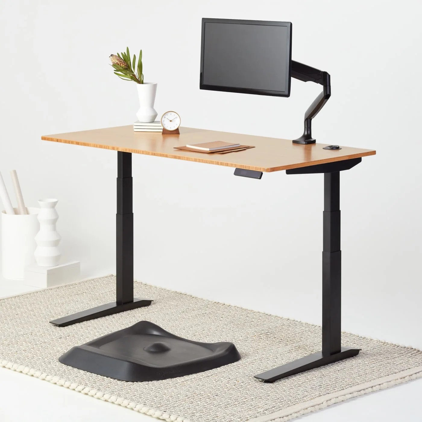 jarvis bamboo standing desk 24" depth