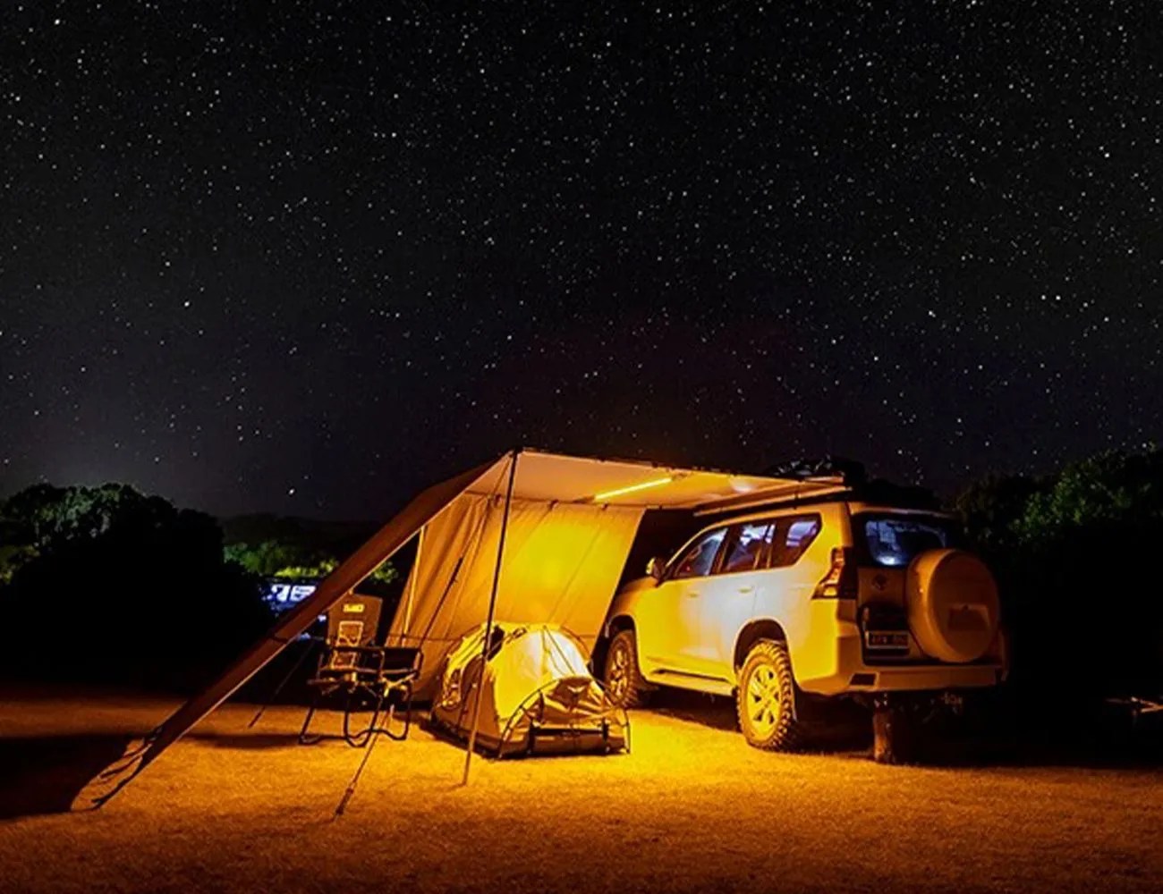 ARB Awning with Light Sleeve